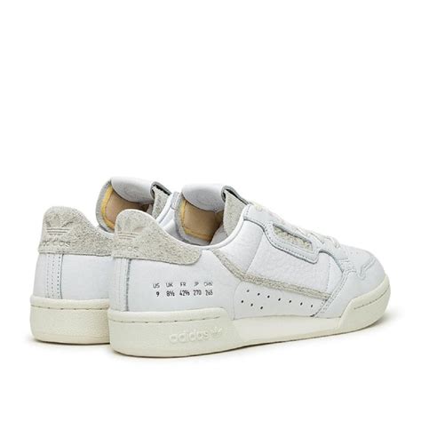 adidas continental 80 weiß beige|Adidas originals continental 80 white.